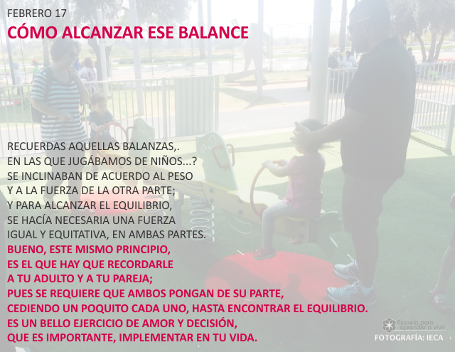 Cómo alcanzar ese balance